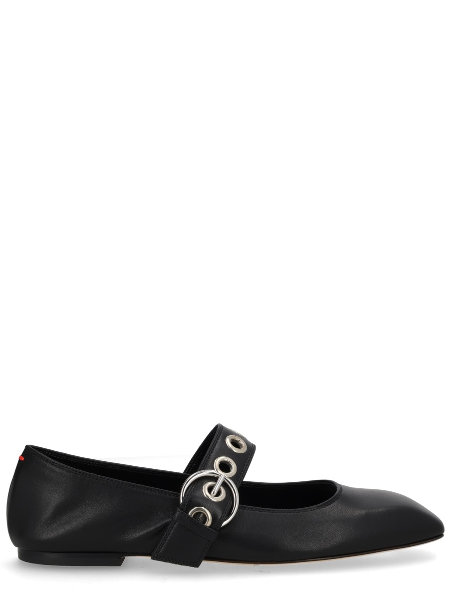 [Aeyde] Flat shoes SS26 A11-FL-RKLS08FL159-SS25-800-007_BLACK