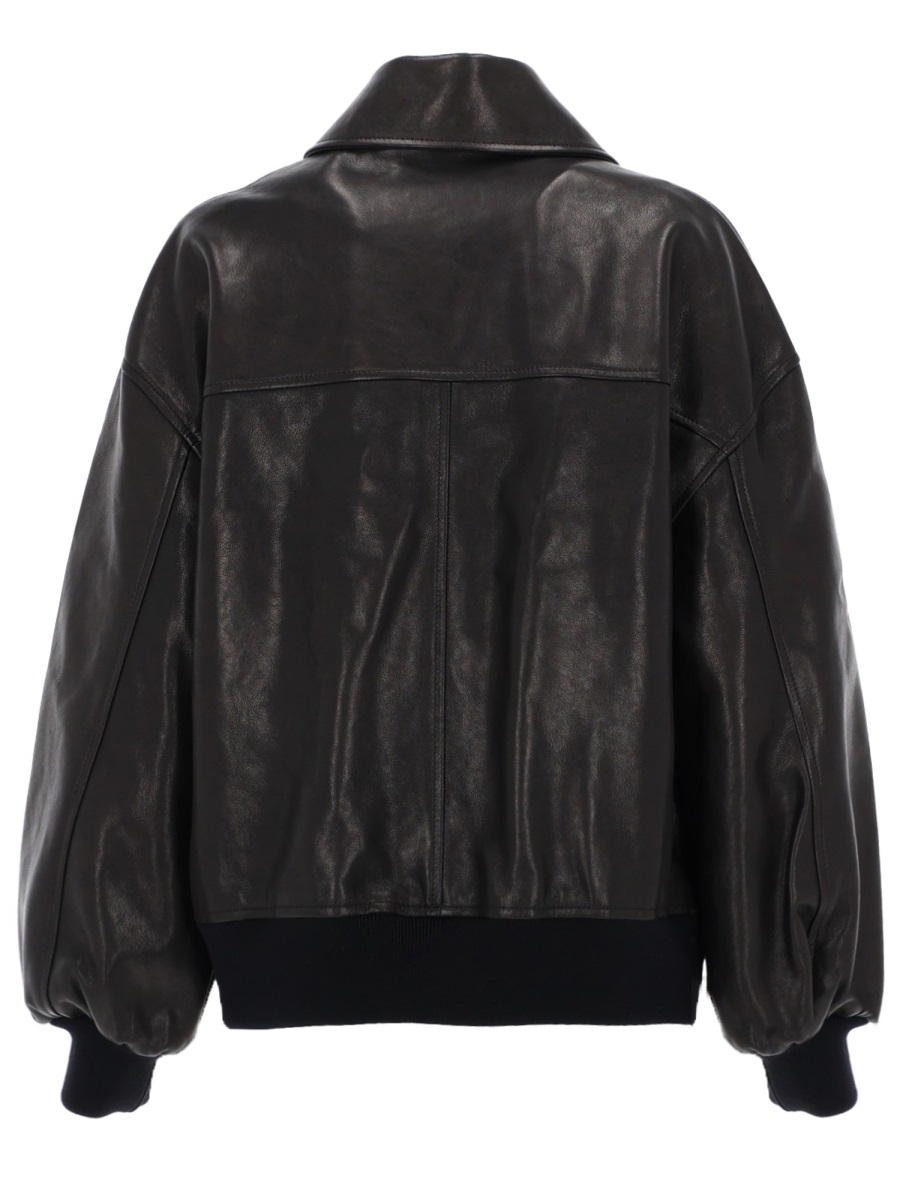 [KHAITE] Leather Jacket SS26 6166729_L729200