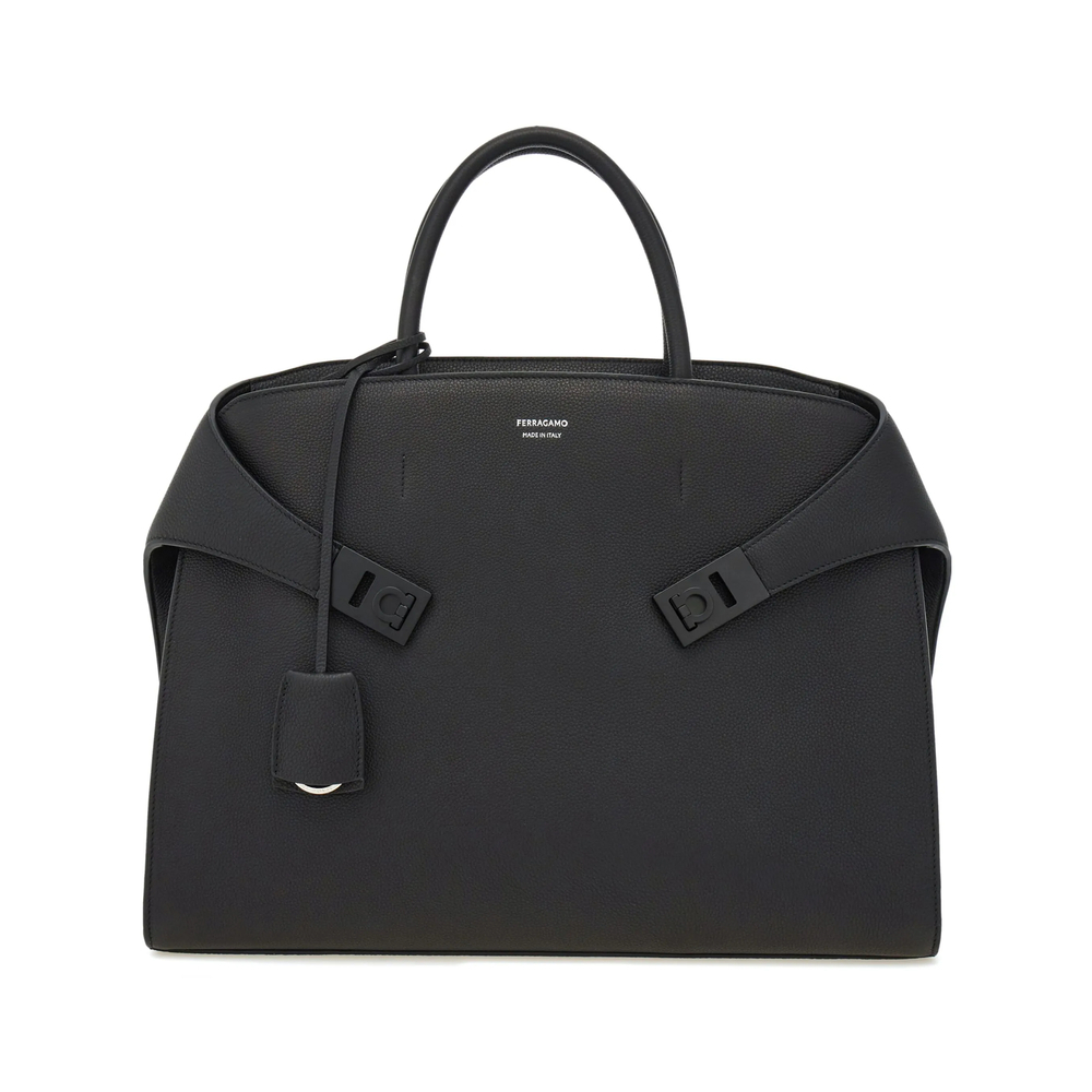 [Ferragamo] Tote bag FW26 241683 0779072 NERO