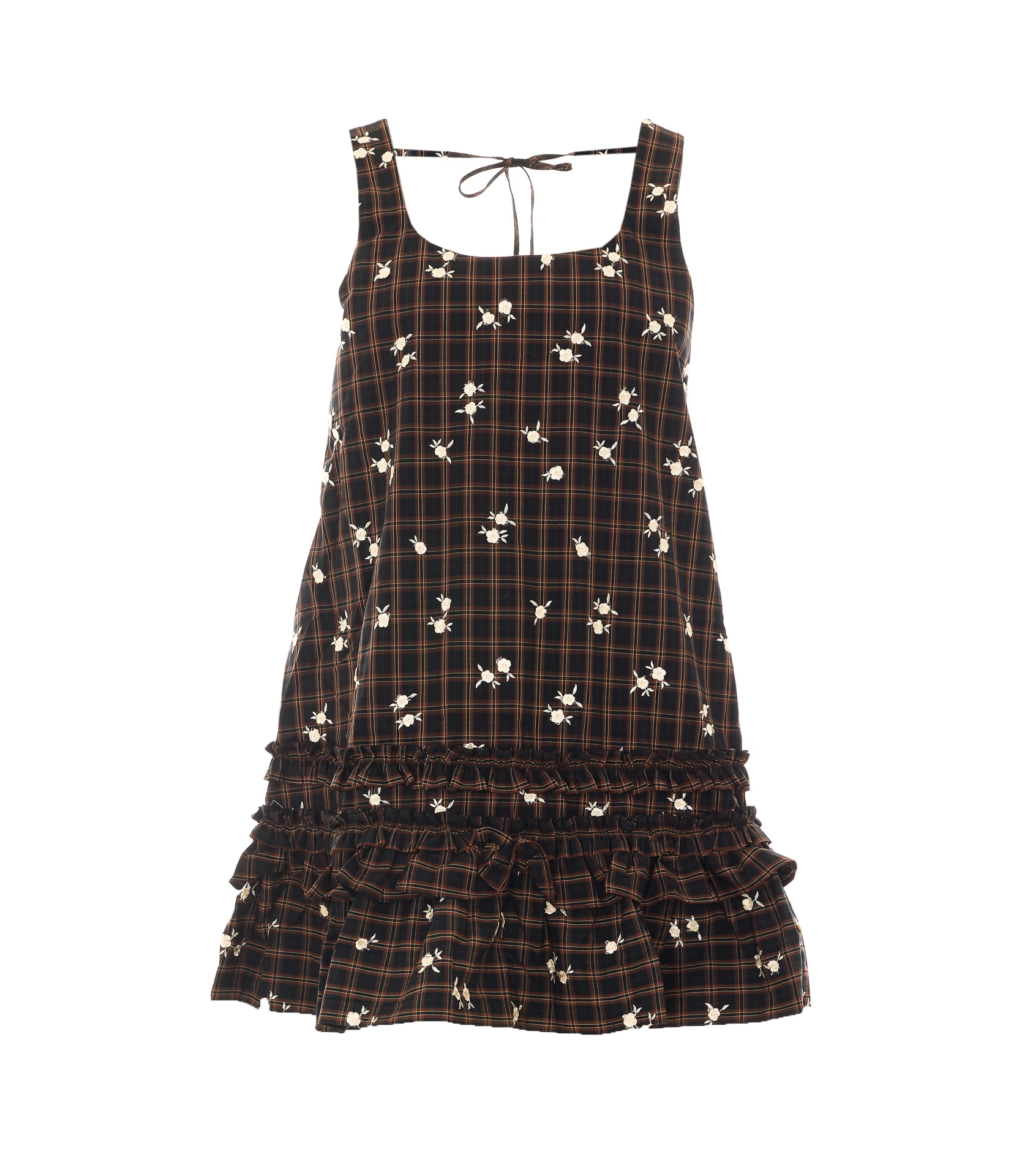 [GANNI] Sleeveless dress FW26 A1030642 ZX8