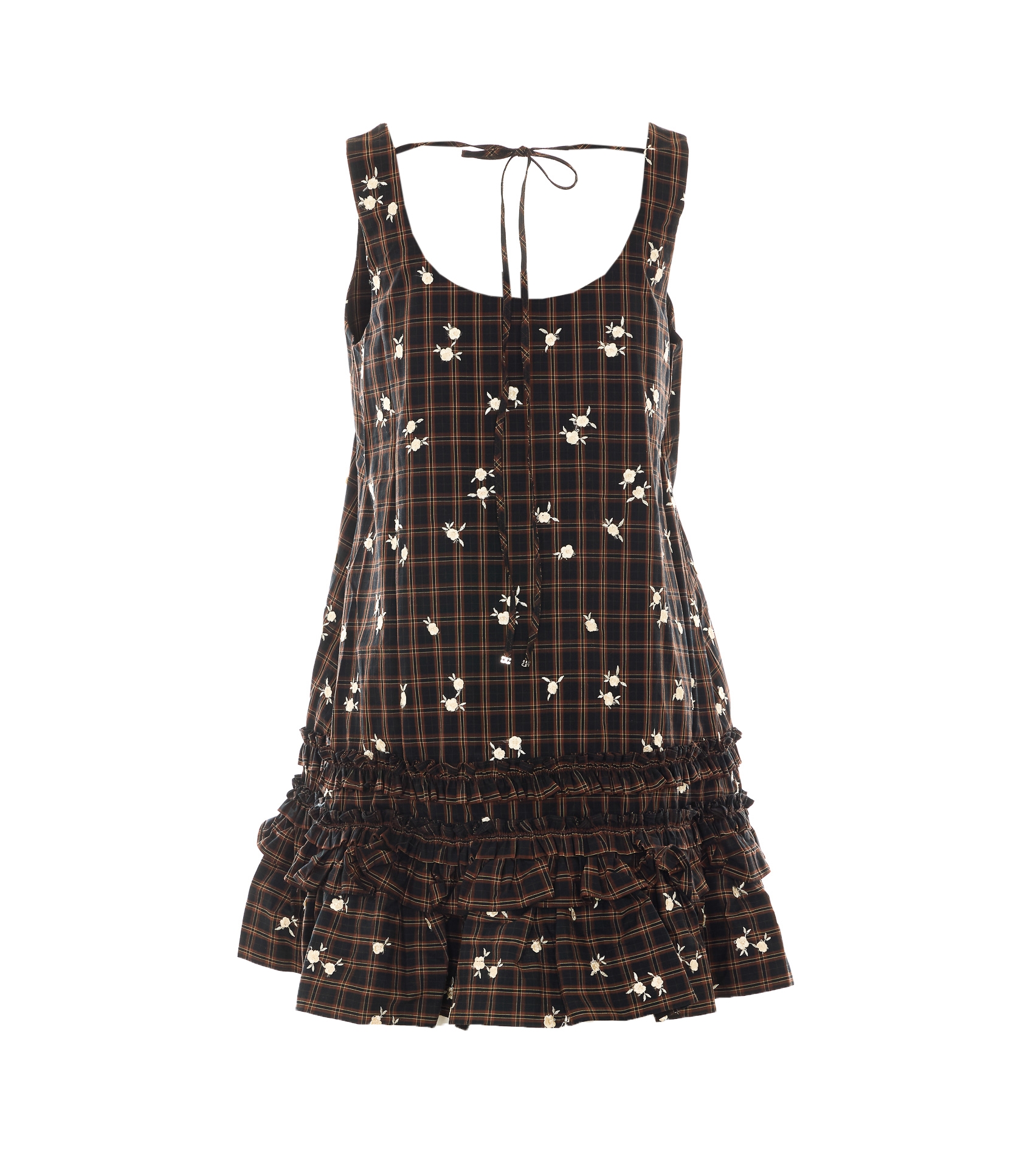 [GANNI] Sleeveless dress FW26 A1030642 ZX8
