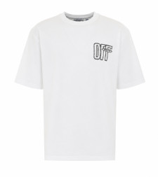 [Off White] T-shirts Short Sleeve FW26 OMAA120F26JER00Y100