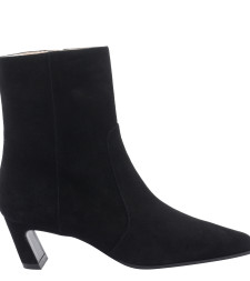 [Stuart Weitzman] Ankle Boots FW26 SM498 STASSI ZIP BOOTIE 50SUEBLK