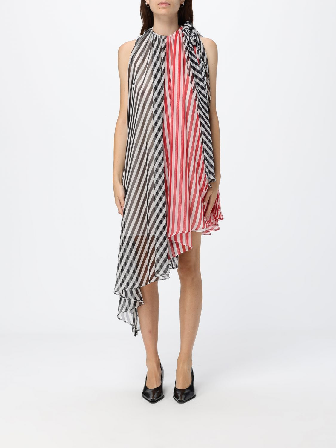 [MSGM] Sleeveless dress SS26 4042MDA14Y267354 BLACK