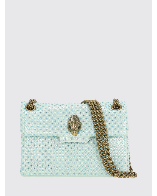 [Kurt Geiger London] Minibag SS26 5018173609 FABRIC MINI KENSINGTONPALE GRE