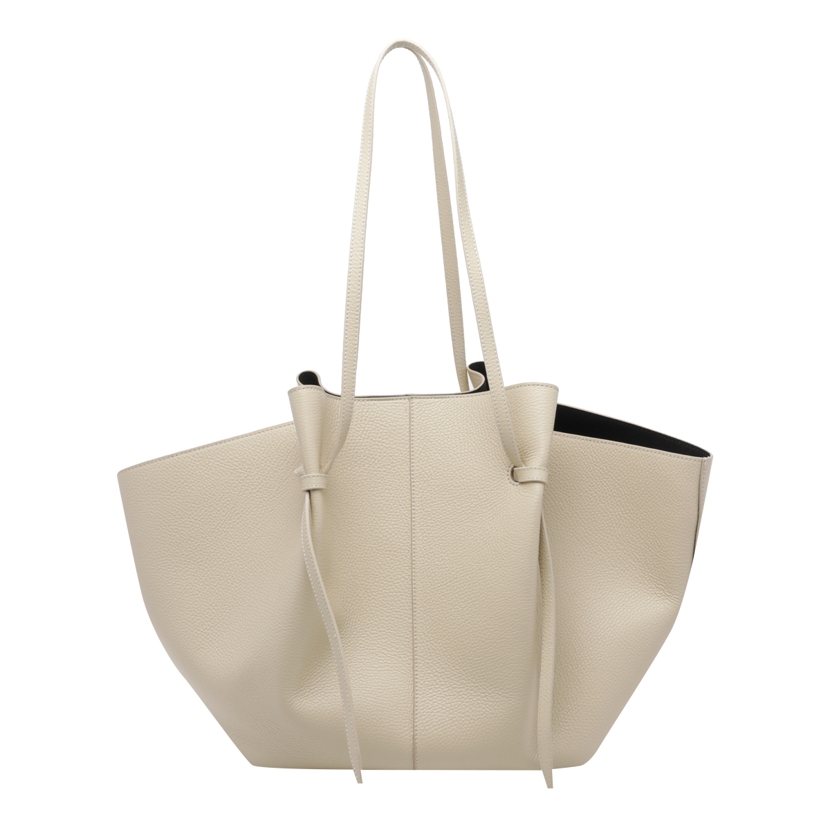 [YUZEFI] Shoulder bag FW26 XL MOCHIPEBBLE GRAIN LEATHERL066