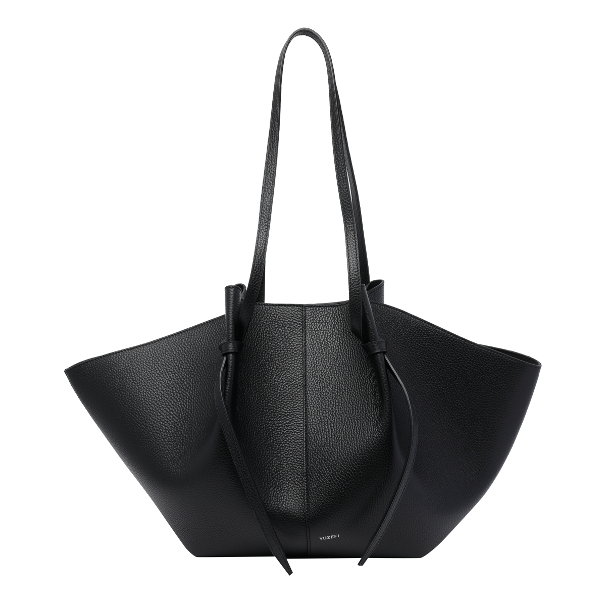 [YUZEFI] Shoulder bag FW26 LARGE MOCHIPEBBLE GRAIN LEATHERL034