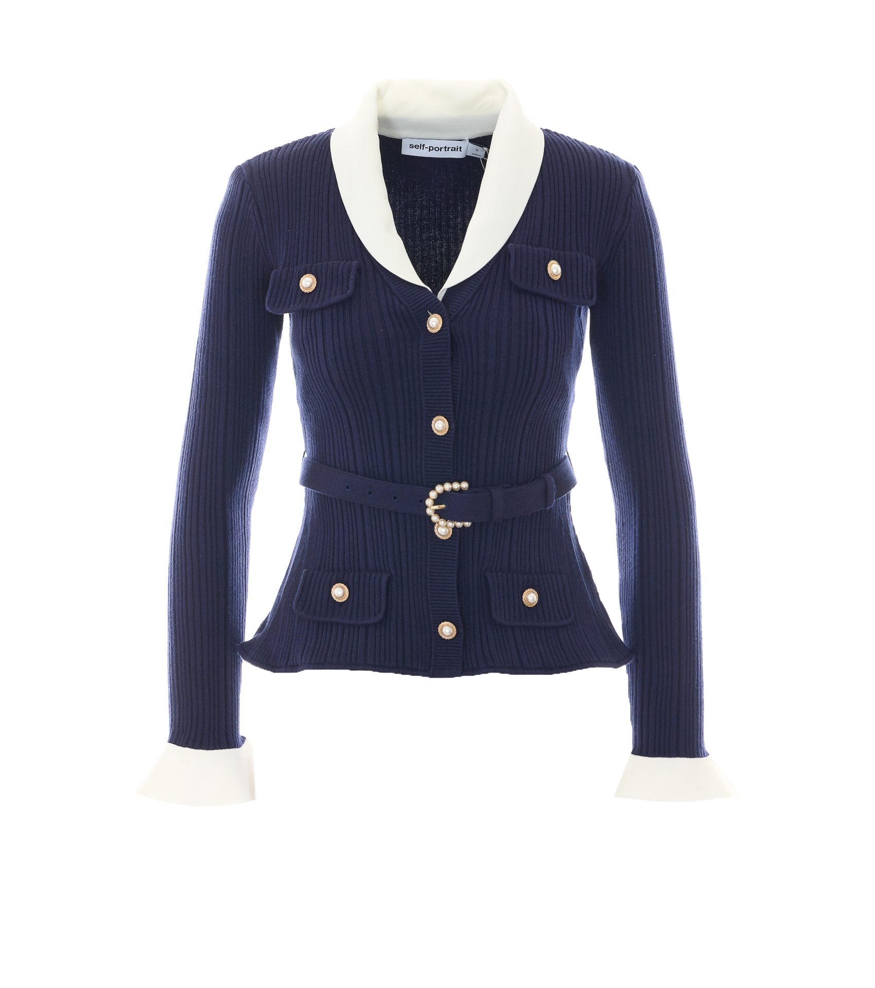 [SELF PORTRAIT] Cardigan FW26 131CNAVY