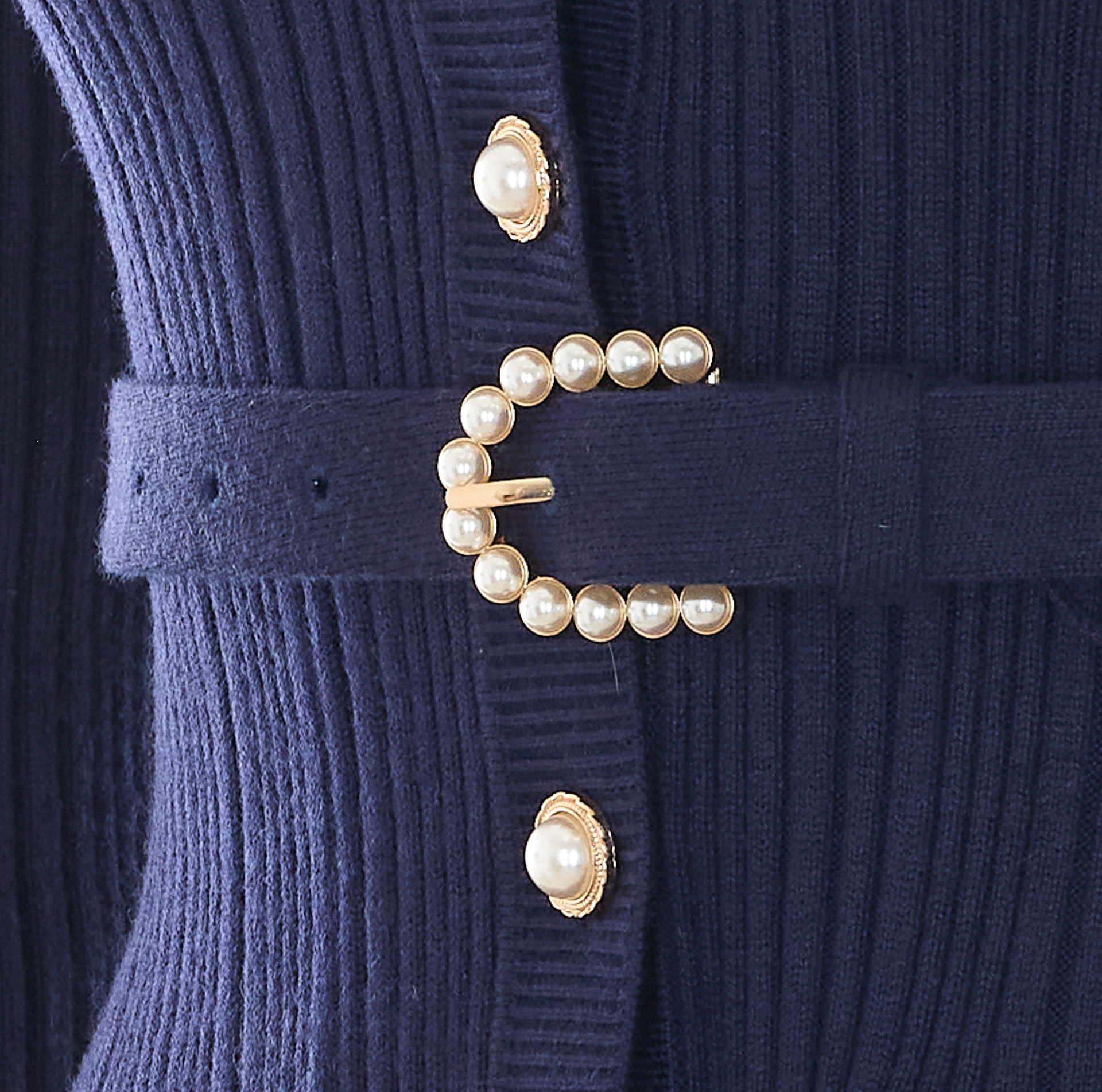 [SELF PORTRAIT] Cardigan FW26 131CNAVY