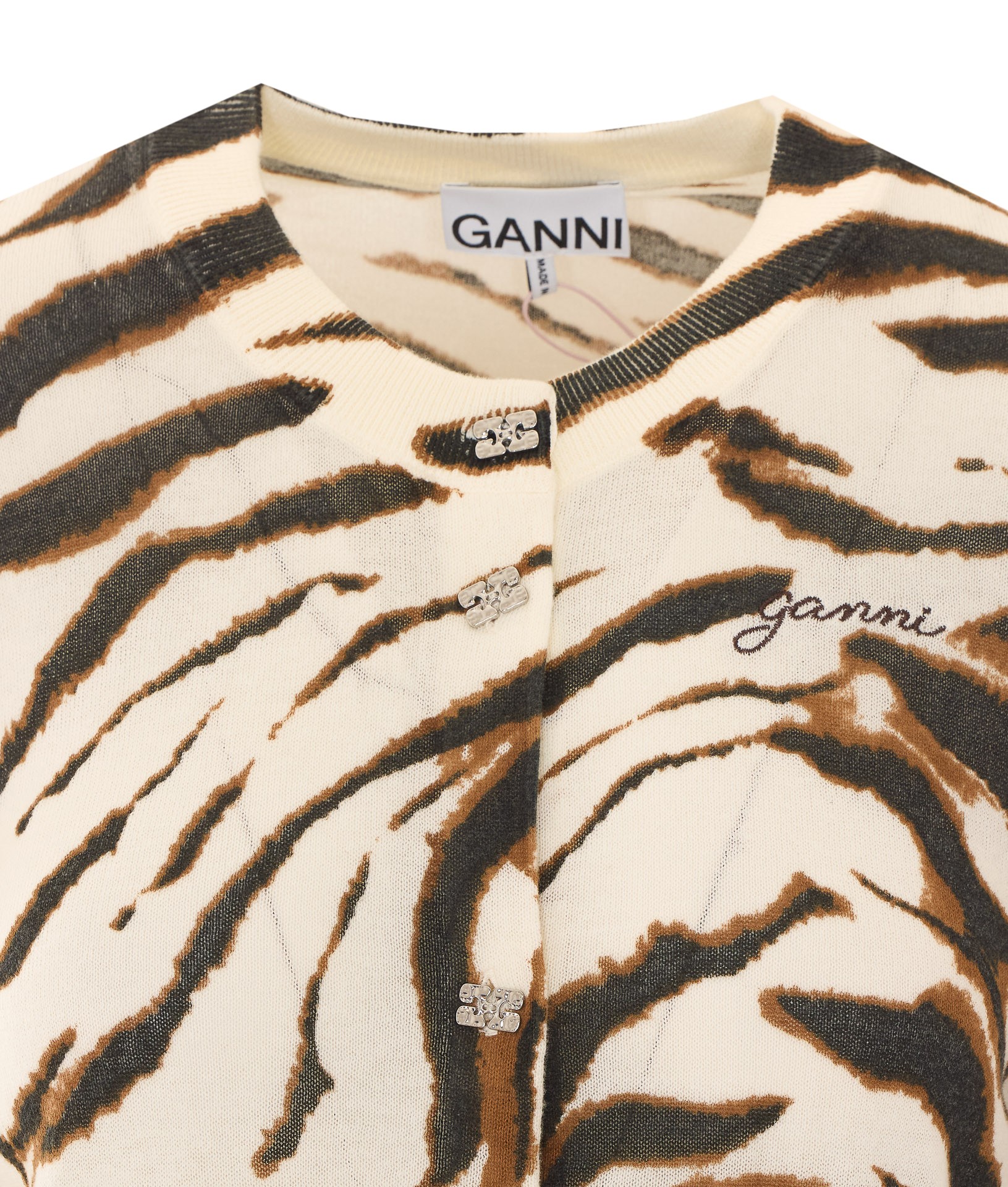 [GANNI] Cardigan FW26 A1160011 135