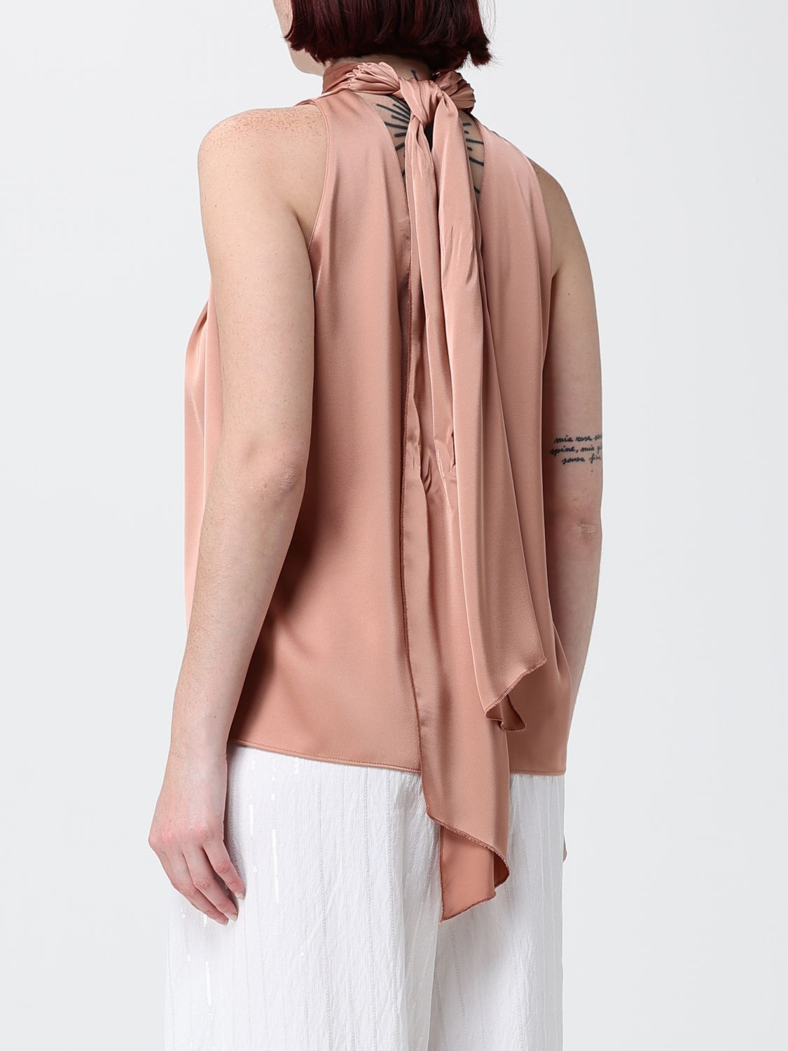 [H COUTURE] T-shirts Sleeveless SS26 HM32224653 MOCHA MOUSSE