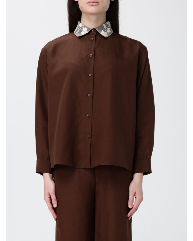 [HANITA] Shirts Long Sleeve SS26 HC6934584 EBANO