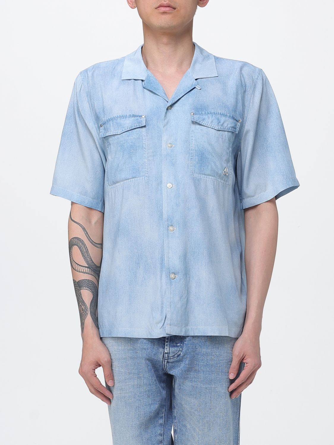[Moose Knuckles] Shirts Short Sleeve SS26 M16MT718H1 1921