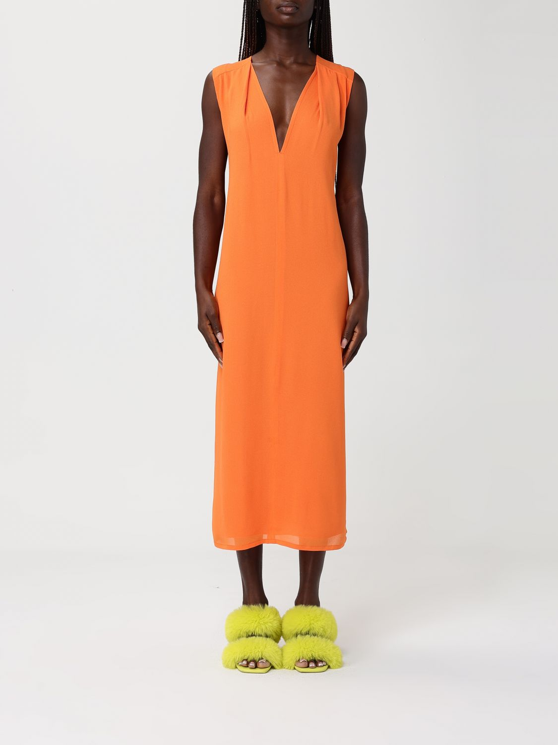 [MOSCHINO COUTURE] Sleeveless dress SS26 04200544 0125