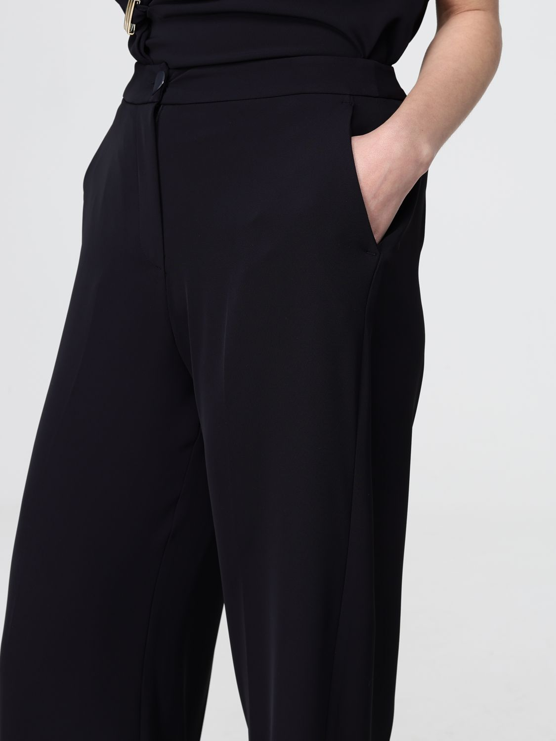 [HANITA] Trousers SS26 HP16084558 NERO