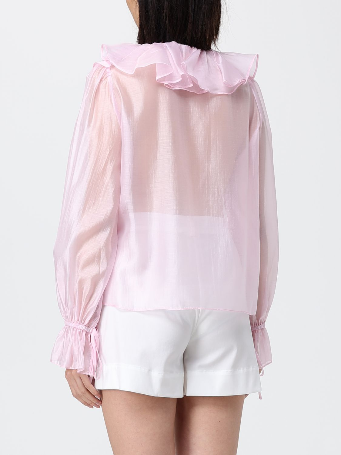 [HANITA] Blouse SS26 HM31654582 CAMISA PINK
