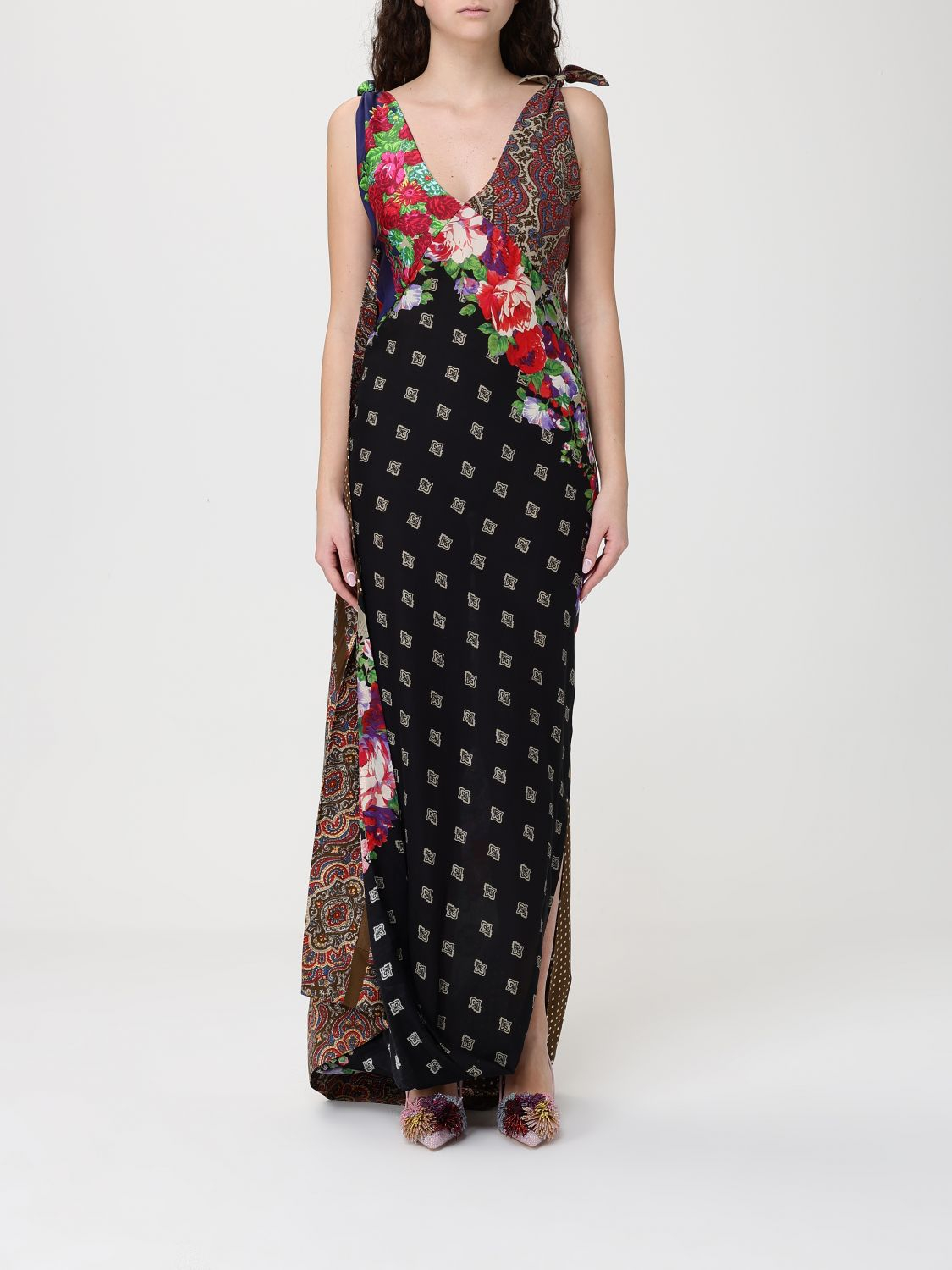 [MOSCHINO COUTURE] Sleeveless dress SS26 04150566 7888