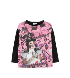 [THE ARTISTYLIST] Knitwear SS26 PINK LADIES SWEATER MLT