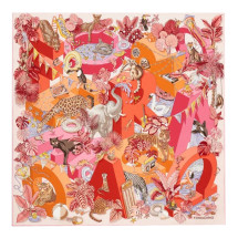[Salvatore Ferragamo] Scarf FW26 795103310242ROSA