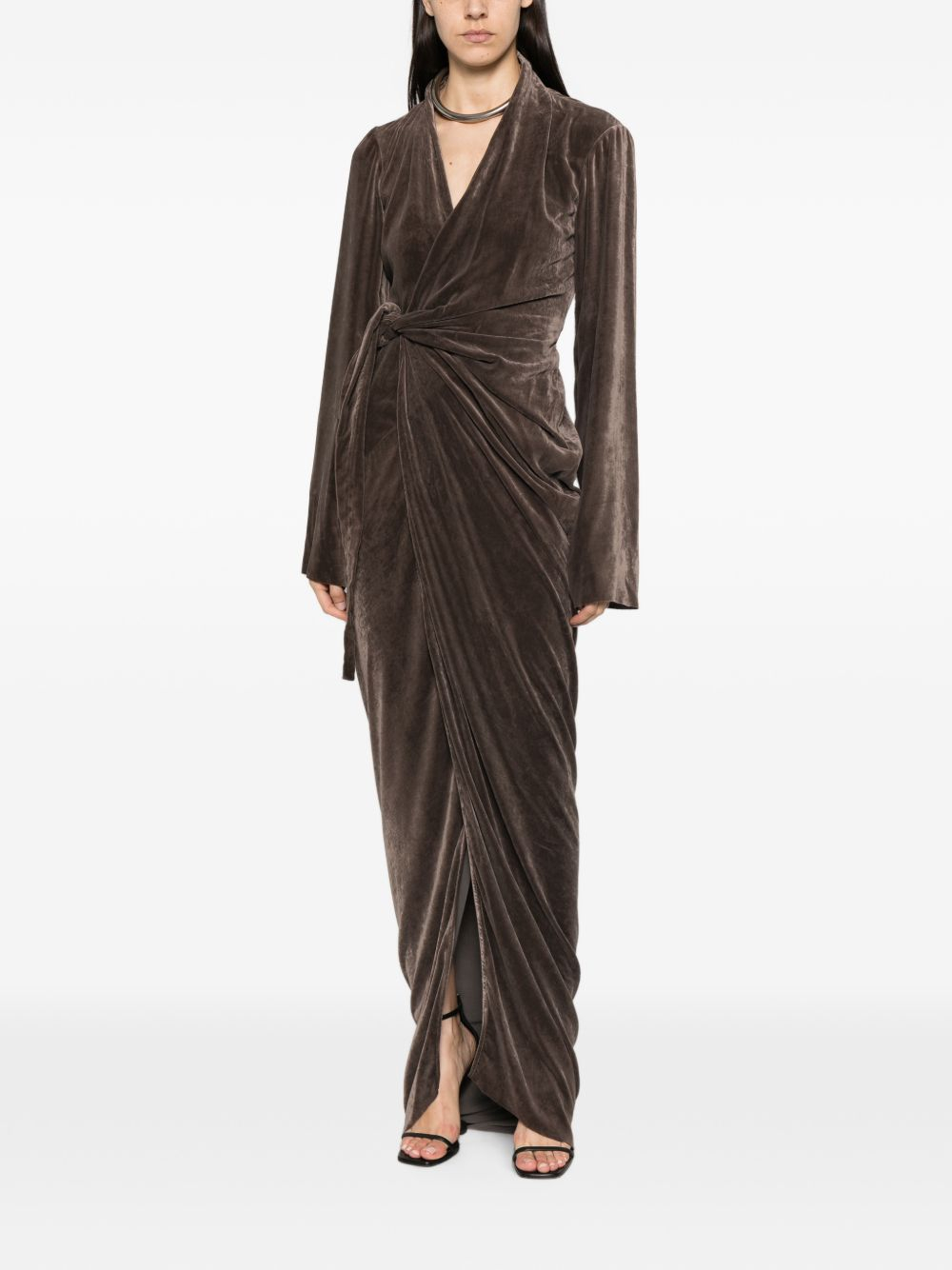 [Rick Owens] Long sleeve dress FW26 RP02F5501V78