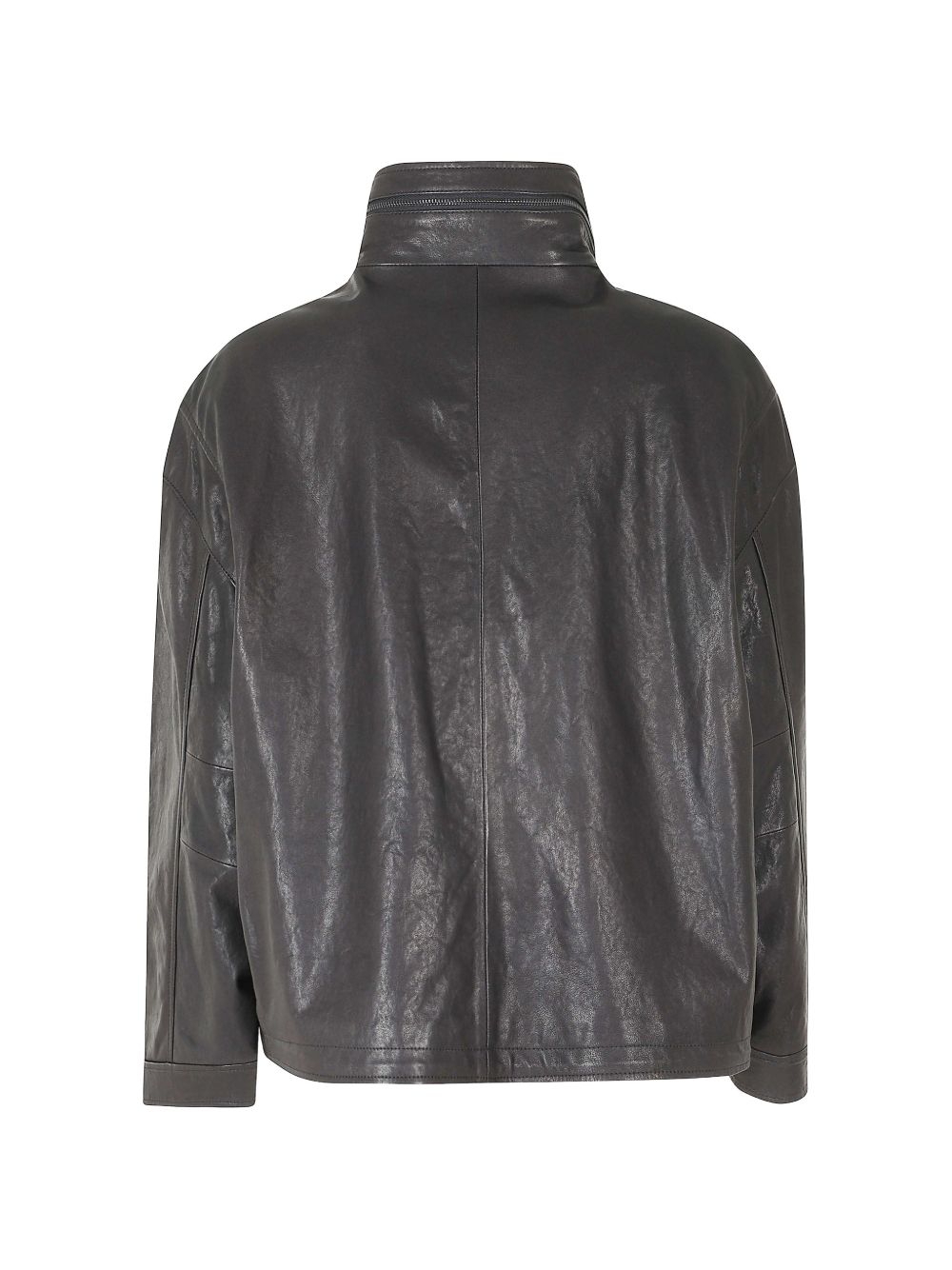 [Emporio Armani] Leather Jacket FW26 EW004883AF22278UA064