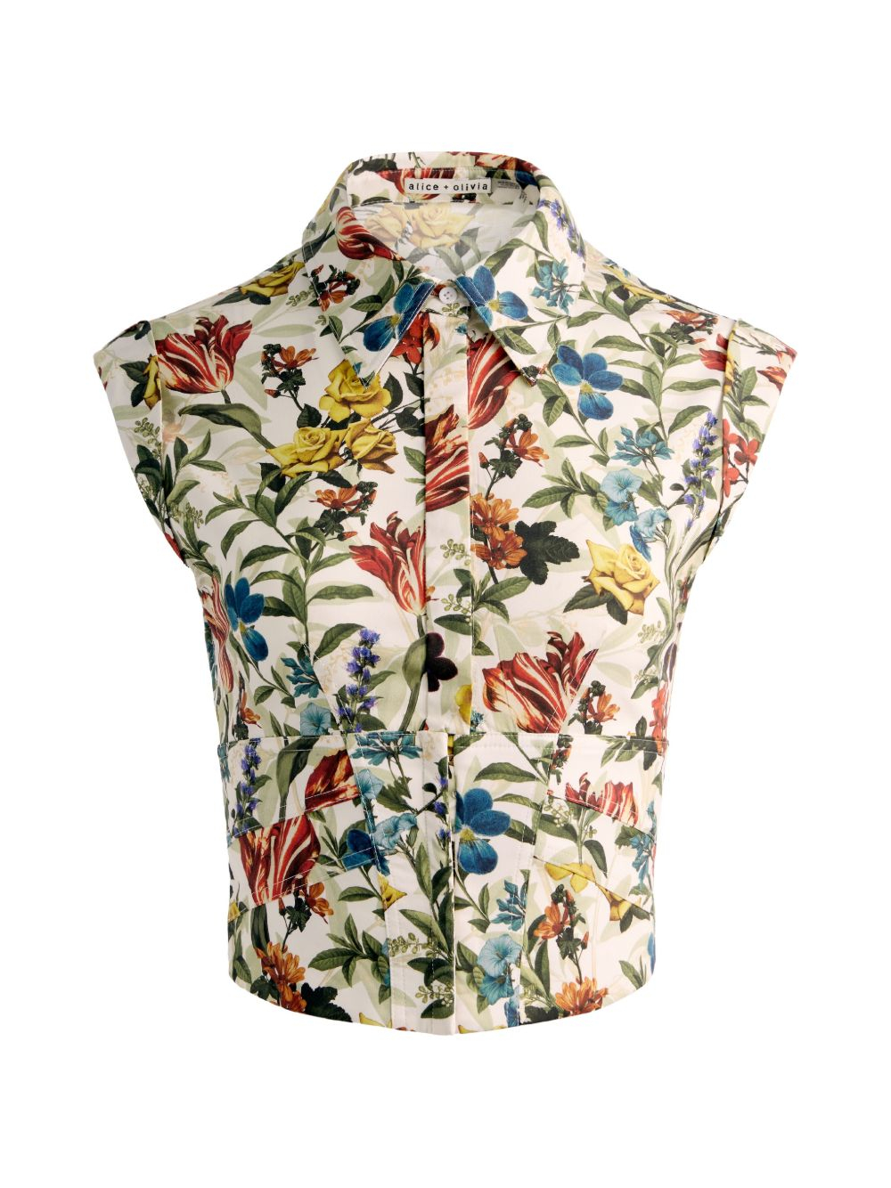 [Alice + Olivia] Shirts Sleeveless FW26 CC606P35024E256
