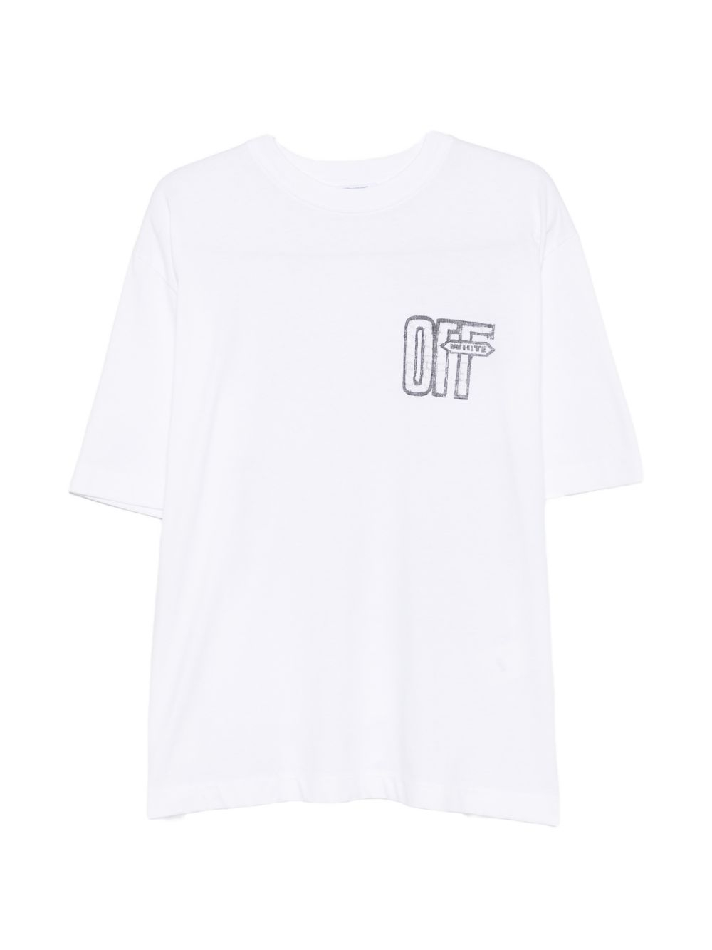 [Off White] T-shirts Short Sleeve FW26 OMAA120F26JER00Y10