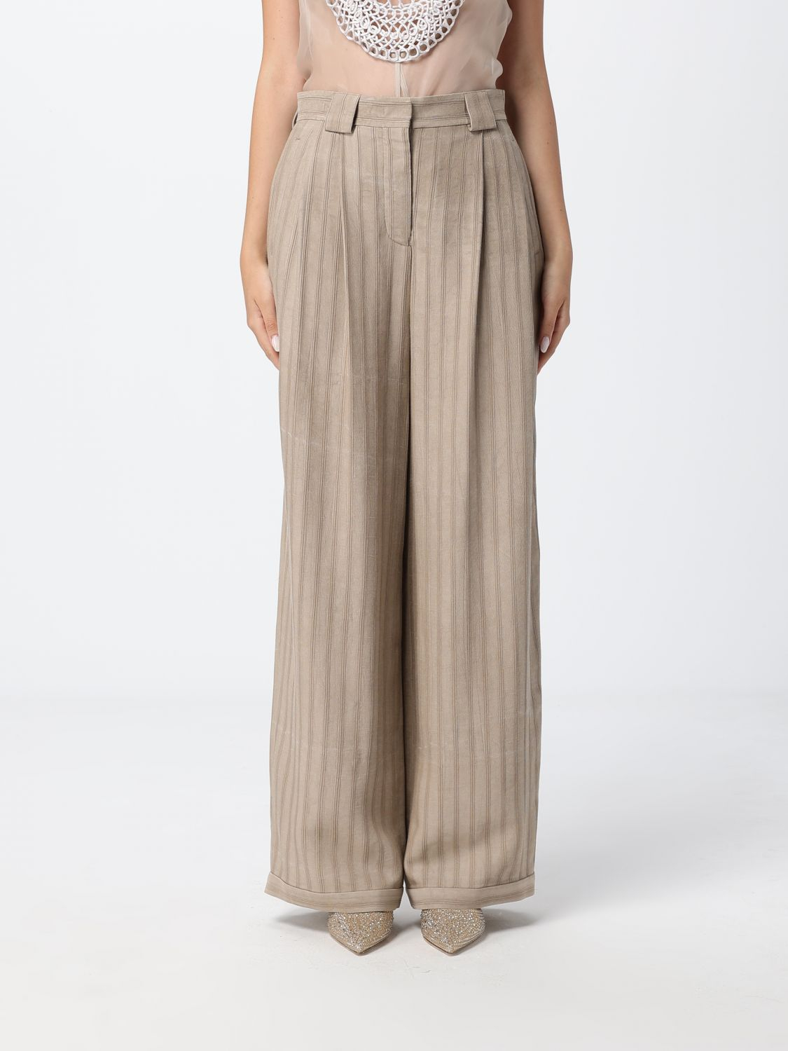 [Emporio Armani] Trousers SS26 EW005525TE21467 U6161