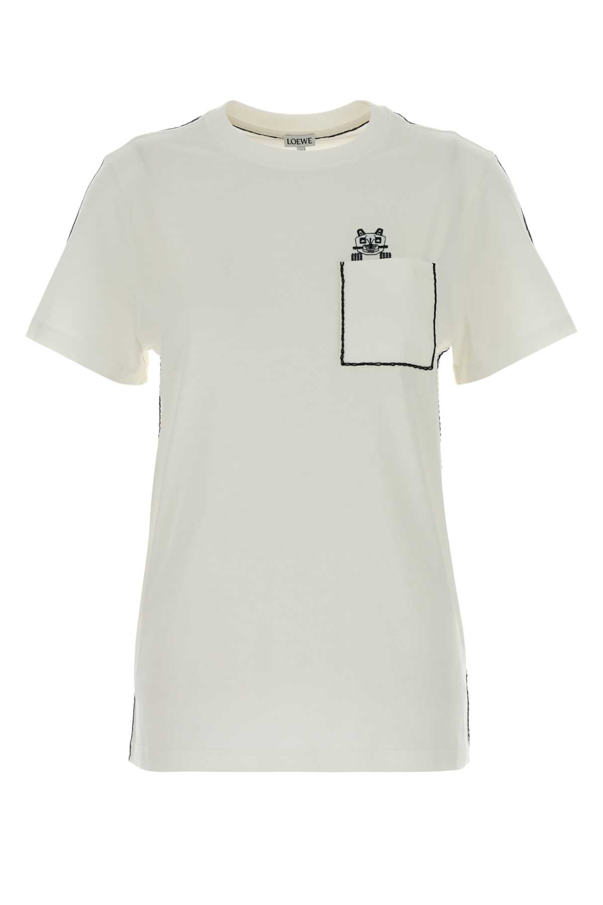 [Loewe] T-shirts Short Sleeve SS26 S359AJ2X03 WHITE