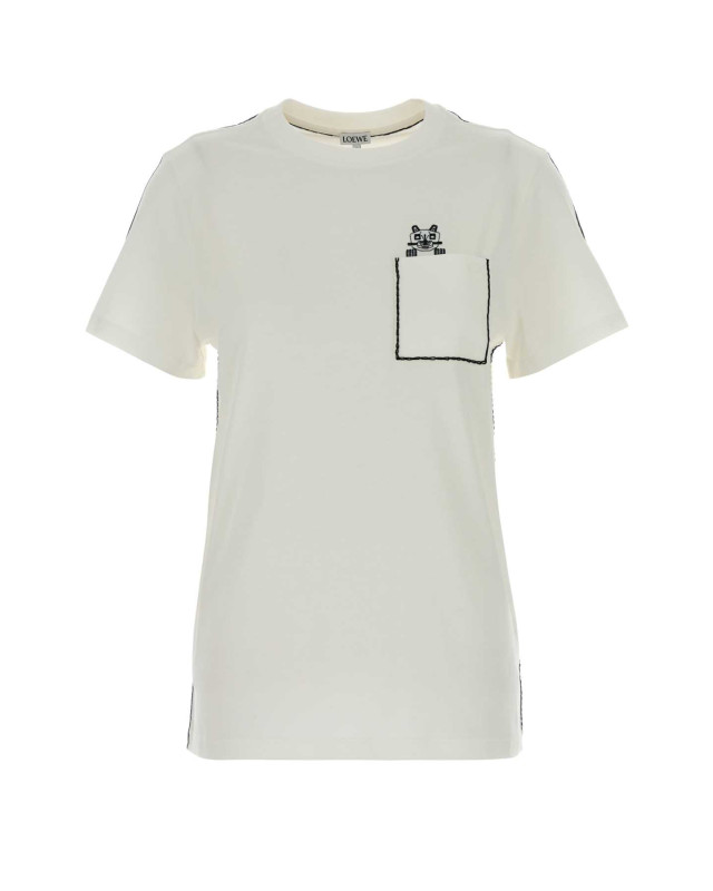 [Loewe] T-shirts Short Sleeve SS26 S359AJ2X03 WHITE