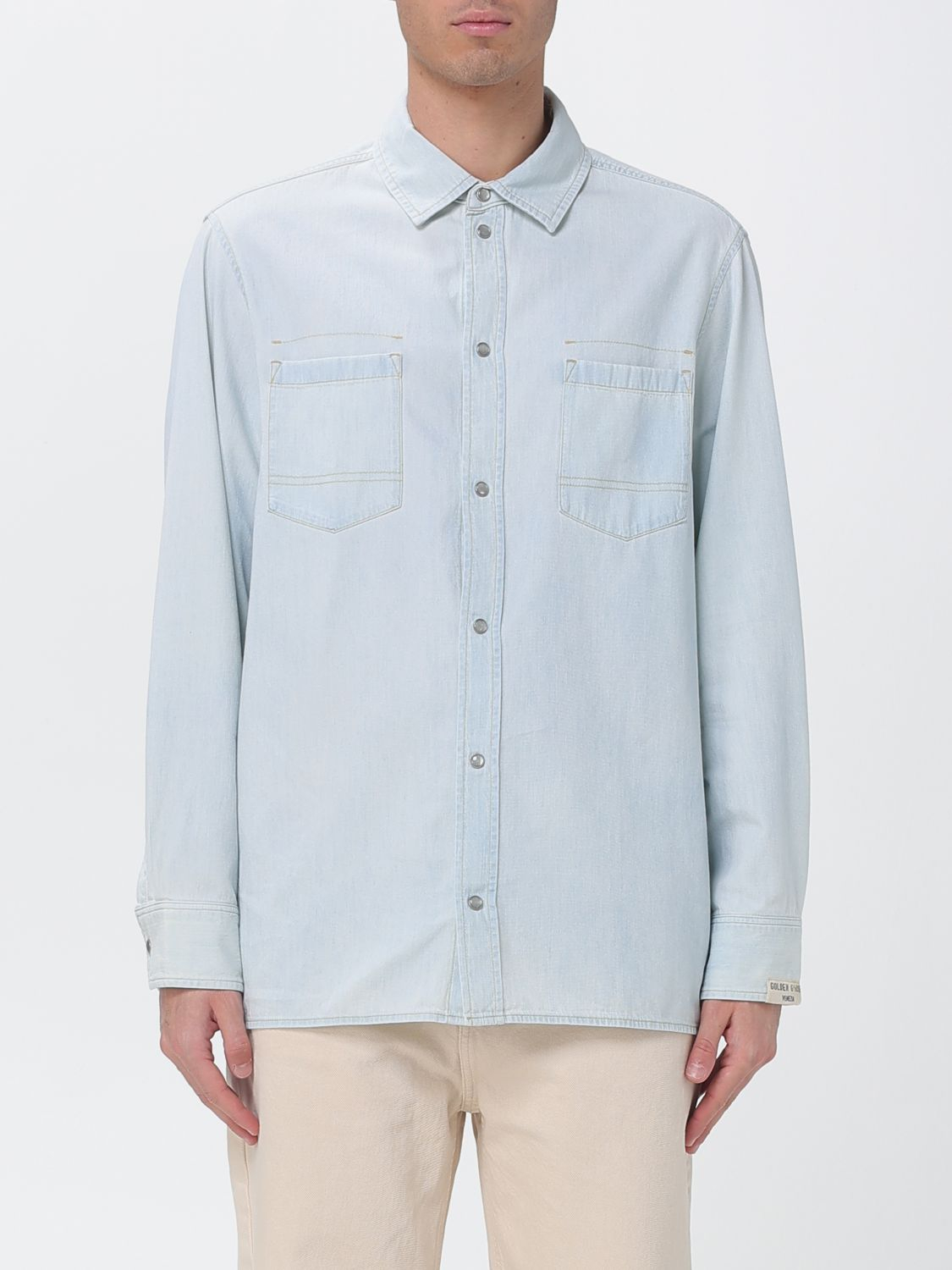 [Golden Goose] Shirts Long Sleeve SS26 GMP02519P002359 50491