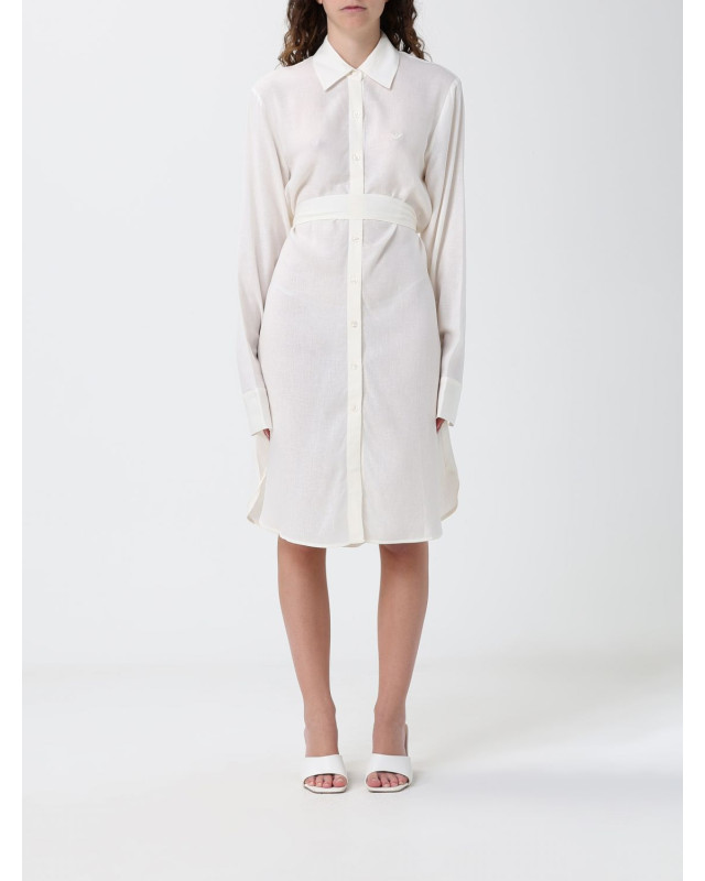 [Emporio Armani] Long sleeve dress SS26 EW000817AF20252 U1131