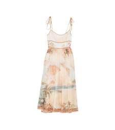 [Zimmermann] Sleeveless dress FW26 7895DSS263ISMB
