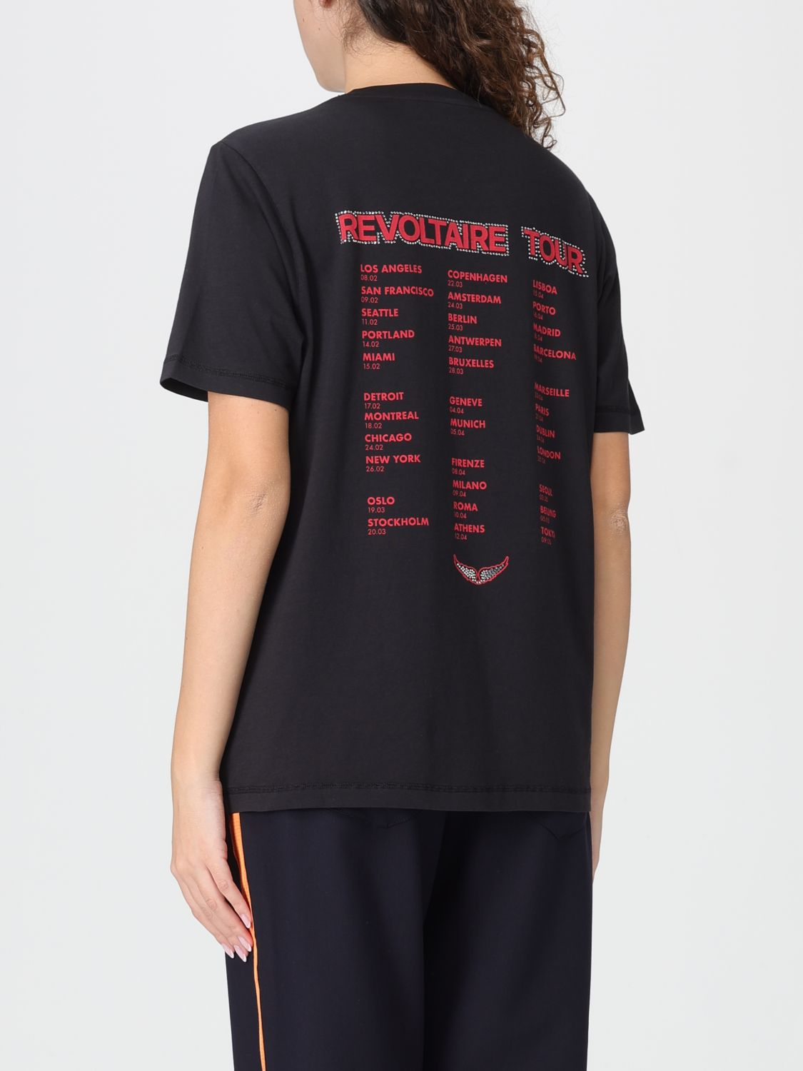 [Zadig & Voltaire] T-shirts Short Sleeve SS26 JWTS02856 011