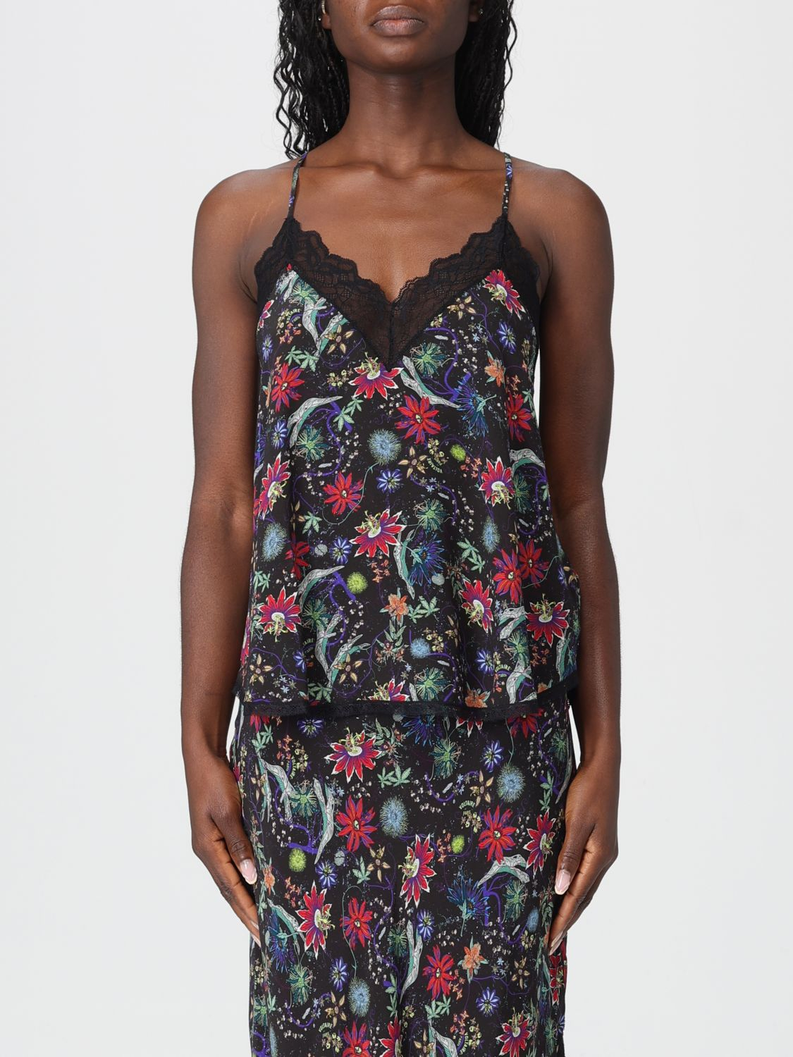 [Zadig & Voltaire] T-shirts Sleeveless SS26 WWCR01317 404