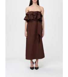 [HANITA] Sleeveless dress SS26 HV38234597 EBANO