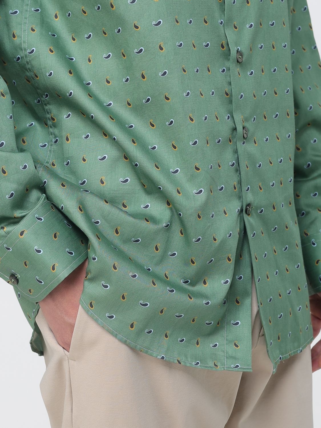 [Etro] Shirts Long Sleeve SS26 MRIB002599SA5T8 X0890