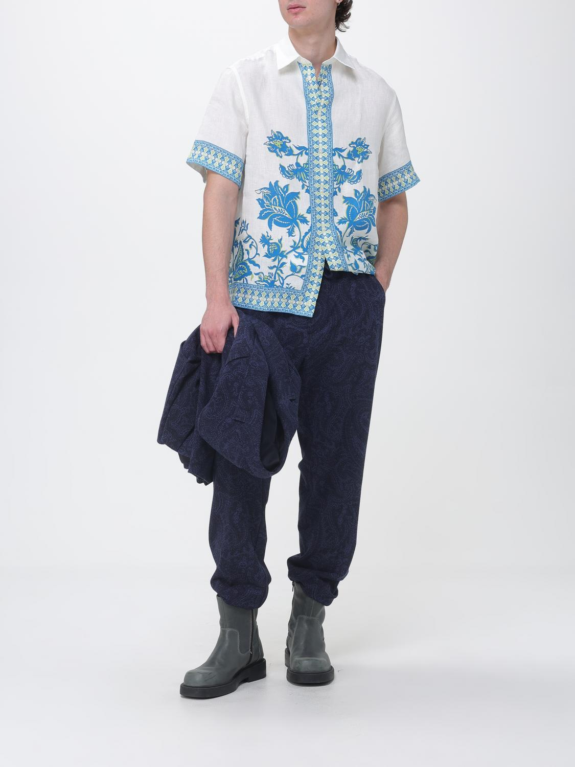 [Etro] Shirts Short Sleeve SS26 MRIC001199SP301 X0880