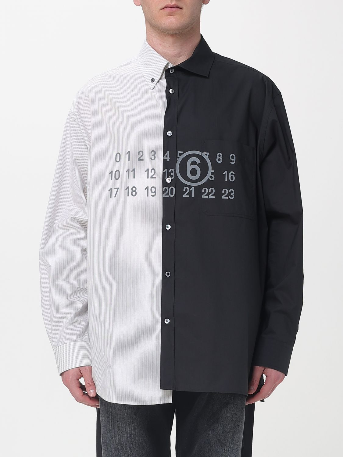 [MM6 Maison Margiela] Shirts Long Sleeve SS26 SH0DT0025MTN136 961