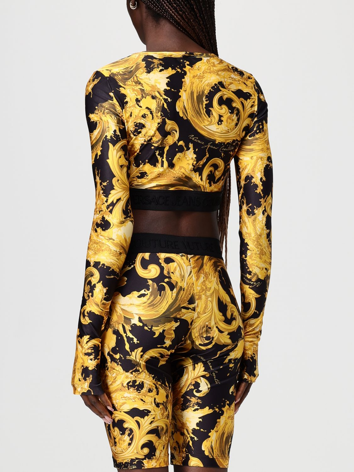 [VERSACE JEANS COUTURE] T-shirts Long Sleeve SS26 80HAH218JS532 G89