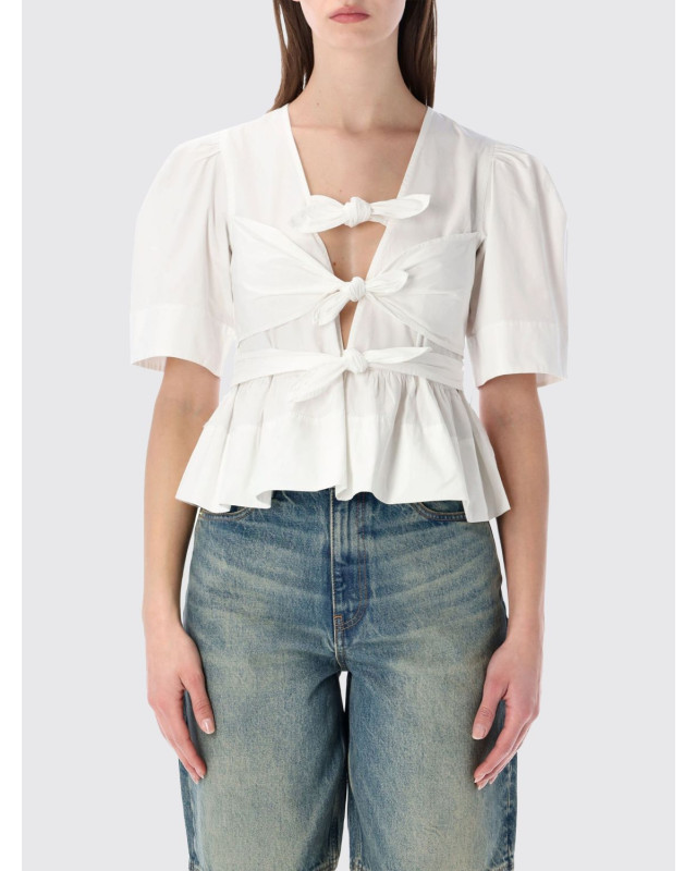 [GANNI] Blouse SS26 W0309697 151