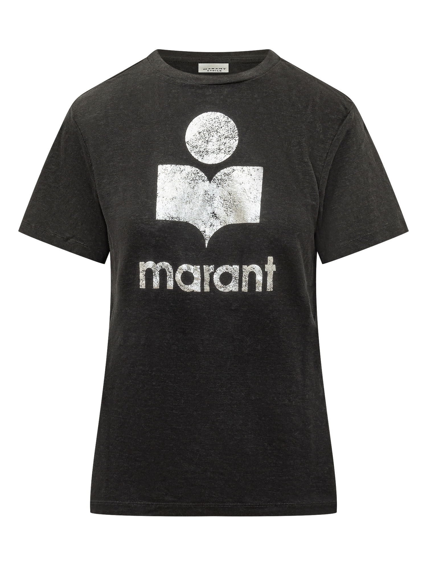 [Marant Etoile] T-shirts Short Sleeve FW26 24PTS0001FBA1N10E 01BK