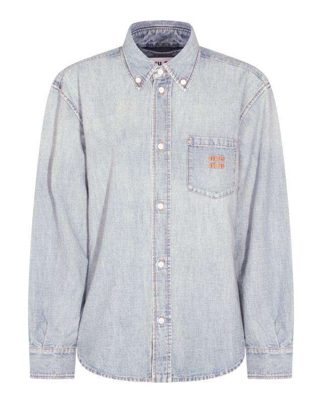 [Miu Miu] Shirts Long Sleeve SS26 GWC133SOOO18JIF0076