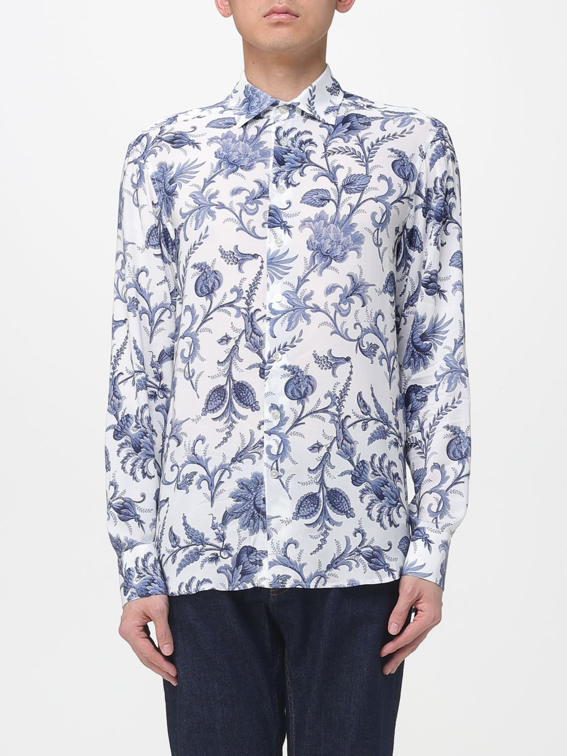 [Etro] Shirts Long Sleeve SS26 MRIB000199SADI1 X0804
