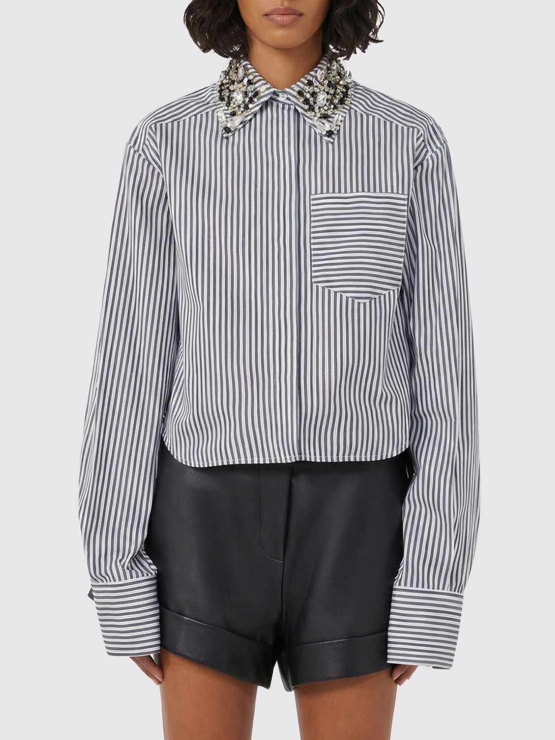 [SPORTMAX] Shirts Long Sleeve SS26 2612111011600 003