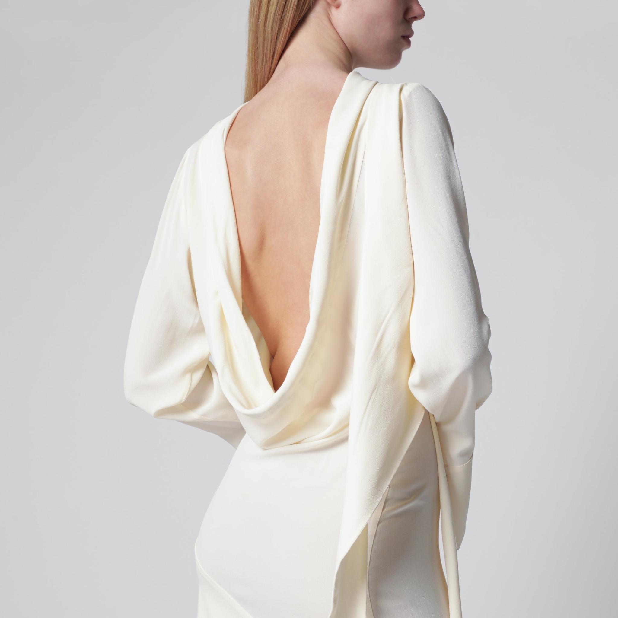 [Francesco Murano] Long sleeve dress SS26 DR562T03