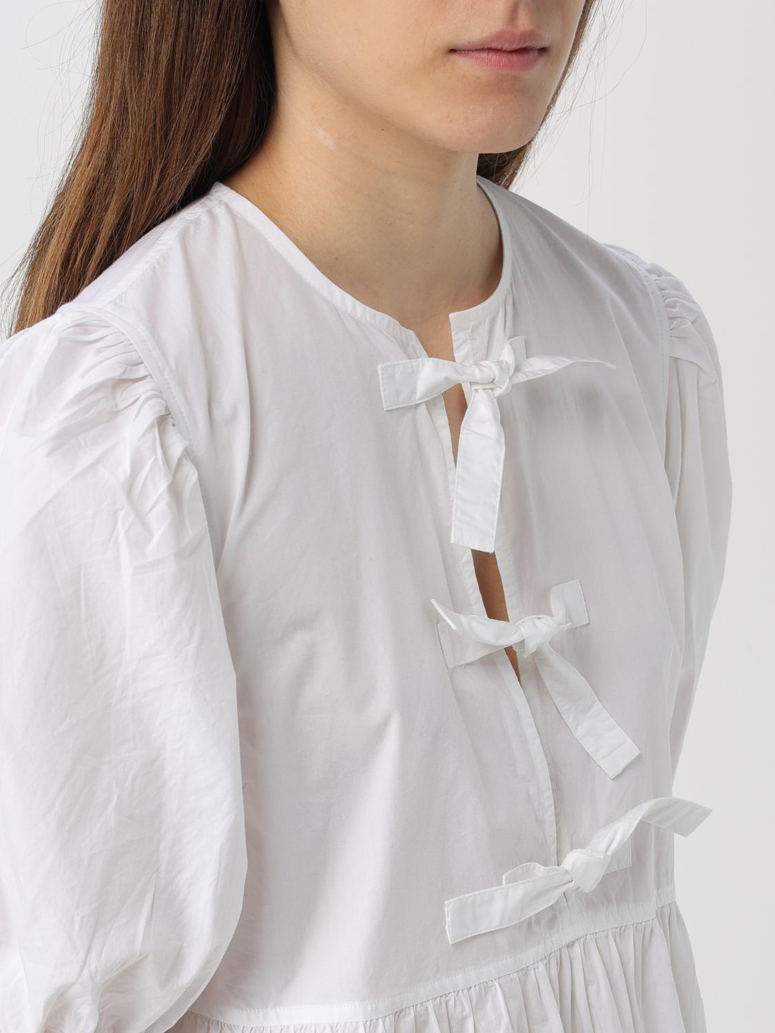 [GANNI] Short sleeve dress SS26 F9170 151