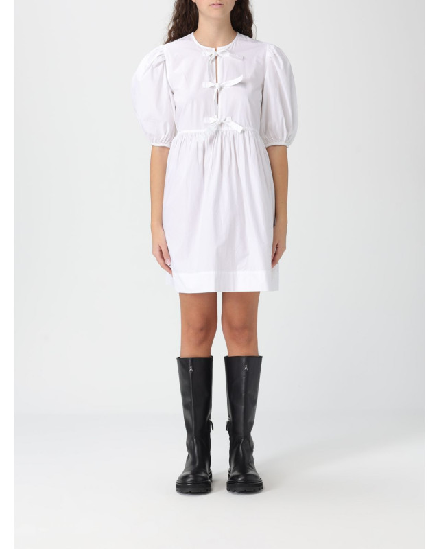 [GANNI] Short sleeve dress SS26 F9170 151