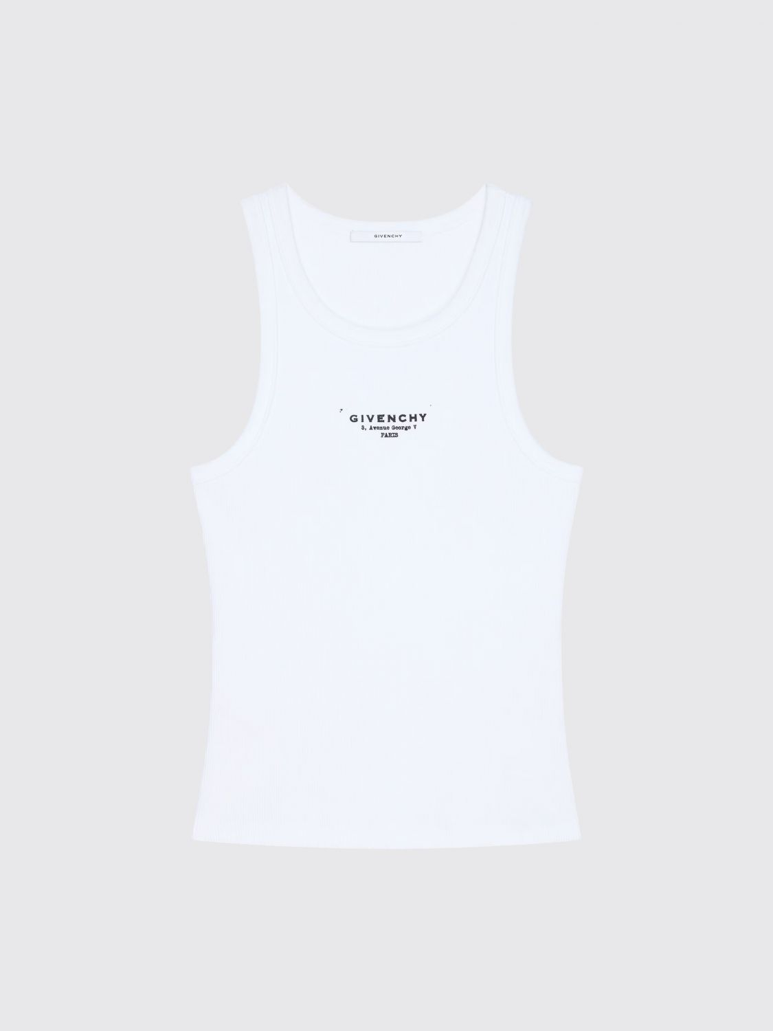 [Givenchy] Tank top FW25 BW70FPP75N 100
