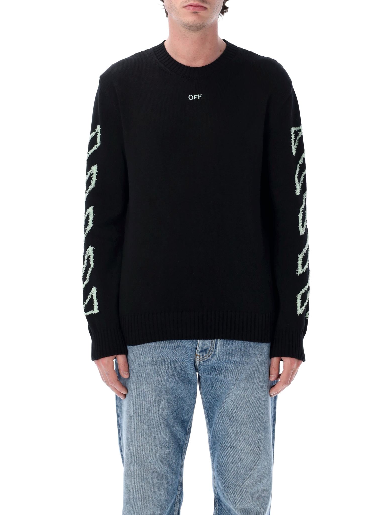 [Off-White] Knitwear SS26 OMHE087S26KNI0010001